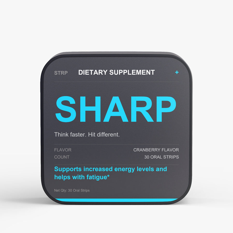 STRP Sharp oral dissolving supplement strip — STRP